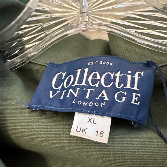 Collectif Vintage Classic Green Dress - Picture 5 of 6